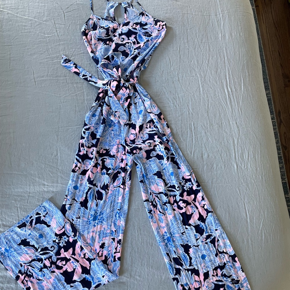 Summery Lilly Pulitzer jumpsuit!
